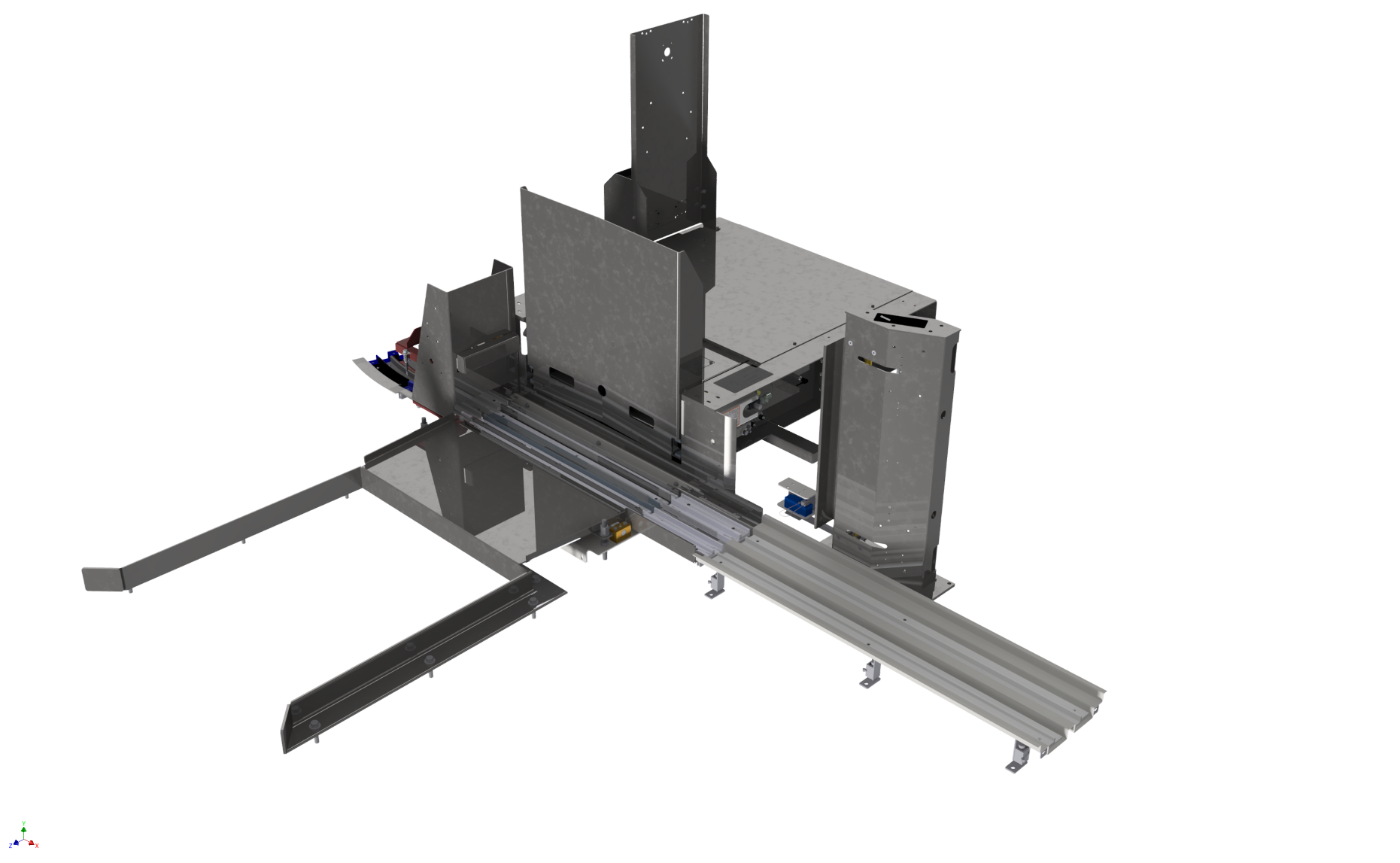 Manual Palletizer with Temp Stack Pusher Image 2 (Custom)